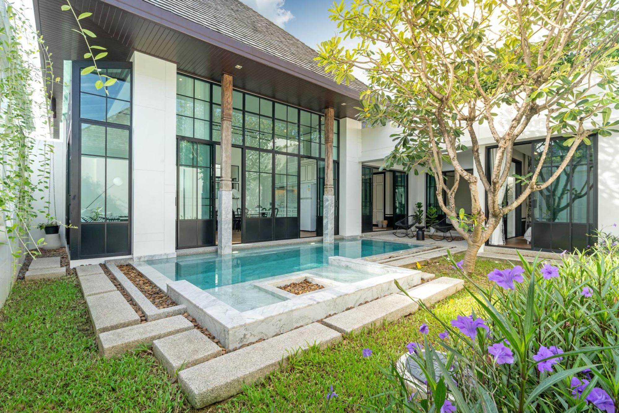 Exquisite Asian Fusion 3Br Pool Villa Mono 10 Ban Pak Lak Exterior photo